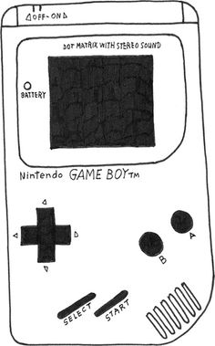 Walkman times #boy #videogame #illustration #game #toy
