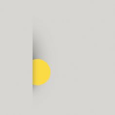 //// #flat #circle #geometry #abstraction #yellow #type #shadow