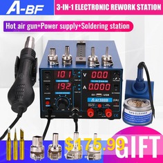 A-BF #500D #Electronic #Rework #Station #3-IN-1 #Repair #Soldering #Station #Hot #Air #Gun #Power #Supply