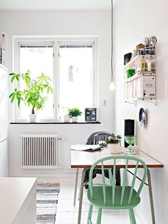 hallonsemla green chairs #interior #design #decor #deco #decoration