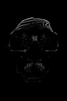 Inspiration | Jordan Lloyd #lines #skull #dark