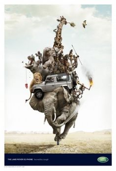 I Believe in Advertising | ONLY SELECTED ADVERTISING | Advertising Blog & Community » Land Rover S1 Phone: Safari, Construction, Rescue #advertising