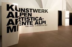 Alps – A work of art on the Behance Network #design #art #alps #exhibition #kunstwerk alpen #laurin kofler #laurin #kofler