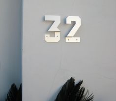 House Numbers #house #byrom #design #number #type #andrew