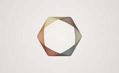 Graphic-ExchanGE - a selection of graphic projects #logo #circle #triangles #pastel