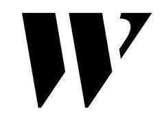 Dribbble - Logotype "w" by Kris Sowersby #kris #sowersby #klim #stencil #foundry #type