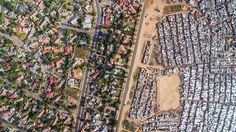 Stark Divide Between Rich and Poor Captured With Drones by Johnny Miller