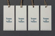 Tenue de Nîmes Identity | Another Something #another #something #branding