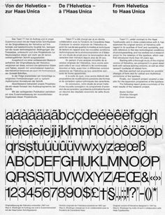 haasunica.jpg (450×585) #specimen #haas #unica #typography