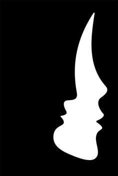 Stalking, by Noma Bar #inspiration #creative #white #woman #negative #design #graphic #black #illustration #and