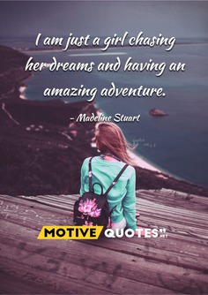 A young girl sits on a bench, backpack on her back, pursuing her dreams with determination.