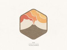 The Volcano / Yoga Perdana #logo #volcano #branding