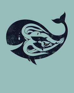 random inspiration #whale #illustration #design