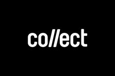 Collect by Spin, United Kingdom #logotype #logo #type #typography