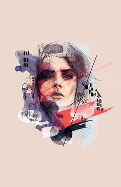 M I L E S A W A Y - Rosco Flevo #roscoflevo #album #designer #artscumantics #shapes #colors #postartfuckery #art #music #media #collage #mixed #female