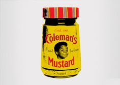 Coleman's Mustard. Did Gary Coleman have beef? #fezwitch #branding #coleman #mustard #gary #satire #parody #logo #colemans