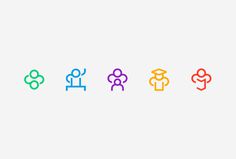 Schoolhub by Face #icons #colourful