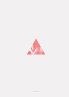 RELATIONSHIP REPORT on Behance #red #triangle #symbol