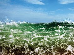 Paul Bobko, Ocean Wave 02 #ocean #water #sky #photo #flak #landscape #photography #sea #horizon #waves