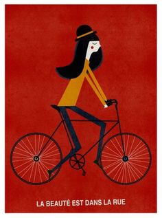 Main : Cosas mínimas #illustration #bike #poster