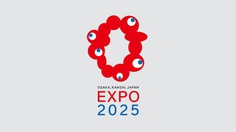 Expo 2025 Osaka logo by Tamotsu Shimada