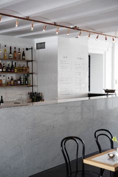The Design Chaser: Joanna Laajisto #interior #chair #design #decor #bar #marble #deco #thonet #decoration