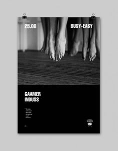 20.08.2012 Busy Easy Poster A2 #po #poster