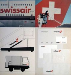 WANKEN - The Blog of Shelby White » Behind the SwissAir Logo #swiss #airlines #swissair #identity #logo