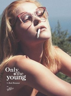 Only The Young by Zoë Zimmer | Ben Trovato #photography #vintage #models