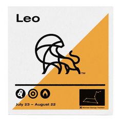 Zodiac™ / Michael George Haddad #icon #logo #lion #leo