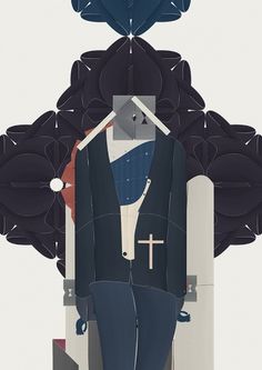 fabric cuts on the Behance Network #illustration #design