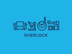 sherlock icons #icon #picto #symbol #sign