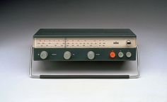 DIETER RAMS FOR BRAUN | Flickr - Photo Sharing! #radio #tuner #design #stereo #1960s #industrial #braun #rams #receiver #dieter