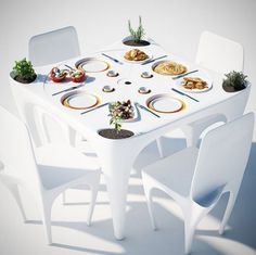 Concept Bye Bye Wind Table Furniture #interior #design #decor #home #furniture #architecture