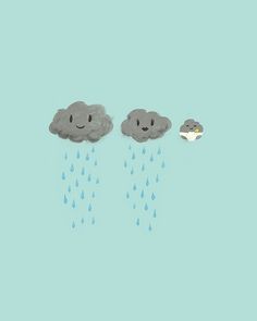 luvinthemommyhood: mommyhood wishes #clouds #smile #rain #blue #baby