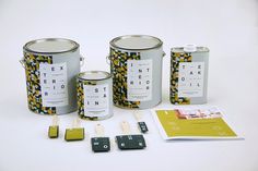 Aleksander Nielsen Paint Collection (Student Project) on Packaging of the World Creative Package Design Gallery #packaging