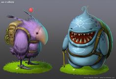 Monster Concepts - Randis #fantasy #concepts #illustration #magic #monster #creature