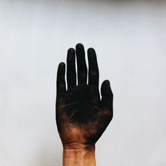 hands should always thrive in being dirty #charcoal #black #grit #hand #dirt