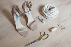 DIY knotted rope heels 1 #diy #knot #rope #heels