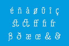 Swashbuckle - http://www.youworkforthem.com/font/T5242/swashbuckle #diacritics #font #serif #foreign #mexican #ampersand #ligature #type #blue #pirate #typography