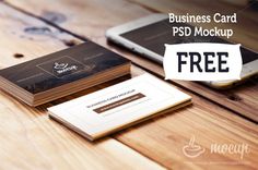 Free Business Card and iPhone Mockups