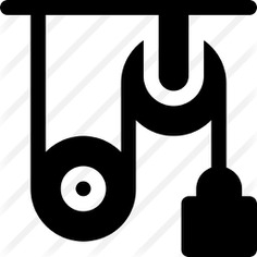 See more icon inspiration related to pulley, construction and tools, gearing, sheave, lifter, hooks, physical, lever, physics, mechanism, education and weight on Flaticon.