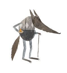#illustration #animation #wolf Clementine Robach, La Soupe au Caillou