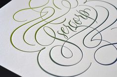 typetoken® | Showcasing #calligraphy #lettering #swirly #drawn #type #decorative #hand #typography