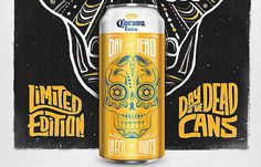 dayofthedeadcorona #packaging #beer #can