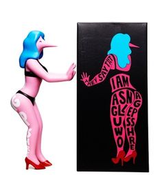 Rockwell Designer Clothing - limited - The Prostitute / adfunture X parra #parra #the #x #adfunture #toy #prostitute