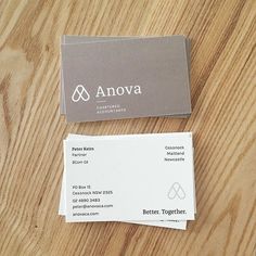 Anova Accountants #branding #design #graphic #identity #newcastle #logo #shorthand #brandmark #typography