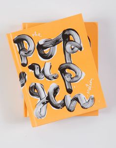 Pop-Up Generation Poster and Catalog on Behance #editorial