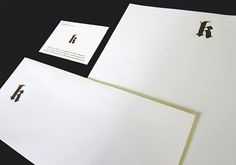 Lovely Brands | fayeandco.com #envelopes #white #red #black #collateral #letterhead
