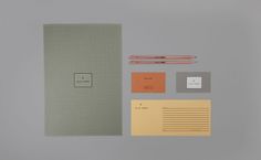 Alla Horn / Marcus Hollands | Design Graphique #design #graphic #identity #stationery